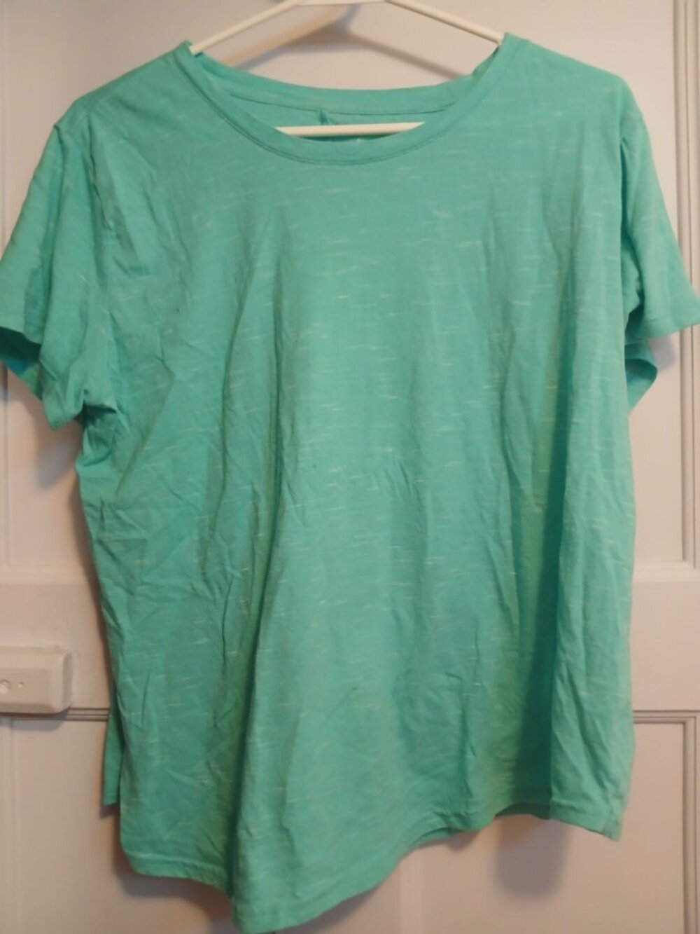 Tek Gear Womens L Blue Shirt